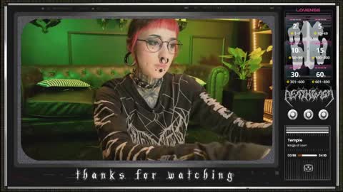 Snapshot of 666deathgasm chatting on 04.14.26 Juune online show from 04.14.26