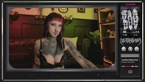 Snapshot of 666deathgasm chatting on 04.18.26 Juune online show from 04.18.26