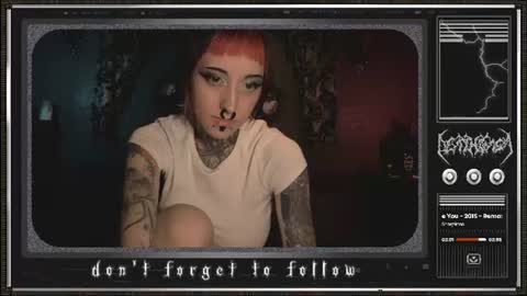 Snapshot of 666deathgasm chatting on 07.14.26 Juune online show from 07.14.26