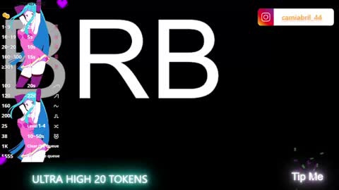 Abril  online show from 04.08.26