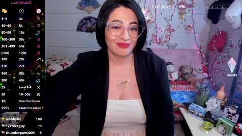 Snapshot of _miranda_spark chatting on 12.18.24 Miranda online show from 12.18.24