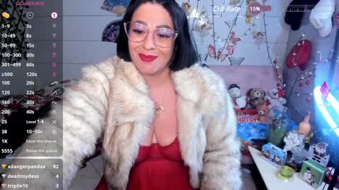 Snapshot of _miranda_spark chatting on 12.24.24 Miranda online show from 12.24.24