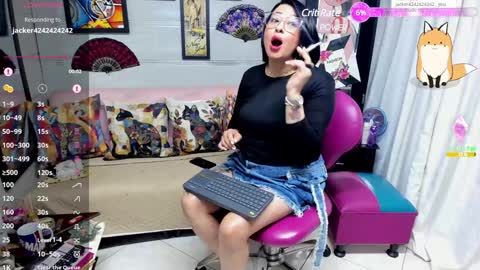 Snapshot of _miranda_spark chatting on 01.16.25 Miranda online show from 01.16.25