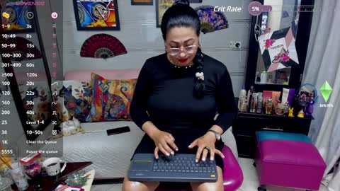 Snapshot of _miranda_spark chatting on 01.25.25 Miranda online show from 01.25.25