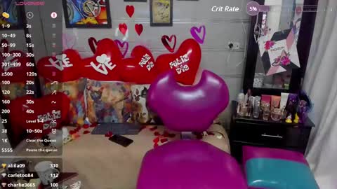 Snapshot of _miranda_spark chatting on 02.15.25 Miranda online show from 02.15.25