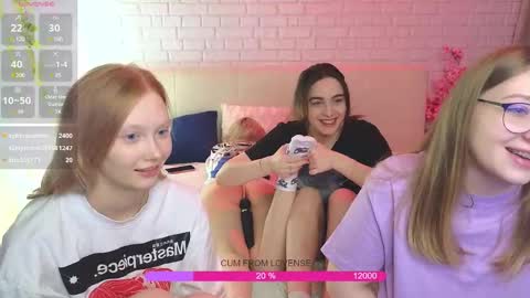 Merlizz Eva Jane Mila Nicole  left to right  online show from 02.25.25