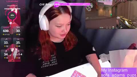 Snapshot of _sofia_adam_ chatting on 10.12.25 pups online show from 10.12.25