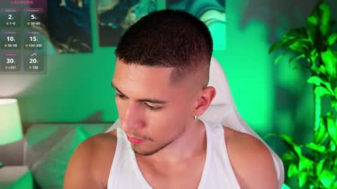 Snapshot of aaronfox_ chatting on 01.06.25 AARON online show from 01.06.25