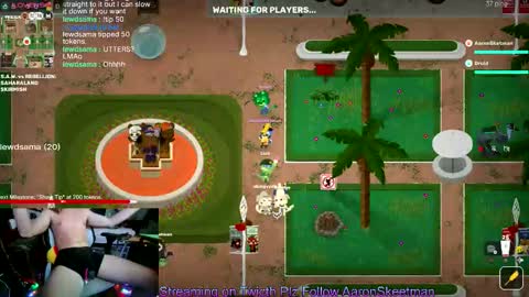 Snapshot of aaronskeetman chatting on 10.17.25 Aaron Skeetman online show from 10.17.25