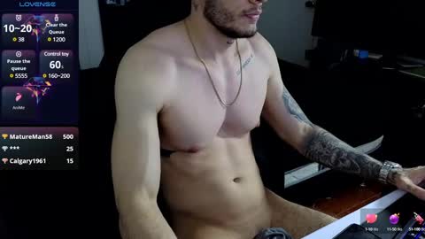 Snapshot of acedksr chatting on 12.27.24 acedksr online show from 12.27.24