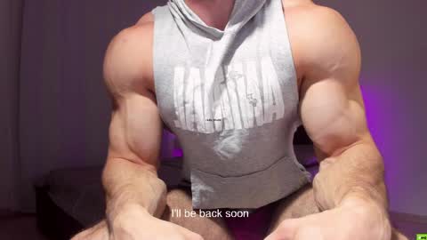 Snapshot of adam_muscle_ chatting on 03.14.26 Adam online show from 03.14.26