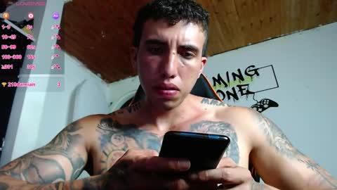 Snapshot of adan_hudson chatting on 12.19.24 Anderson online show from 12.19.24