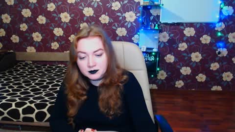 Snapshot of adel_redhead_ chatting on 02.02.25 Adel online show from 02.02.25