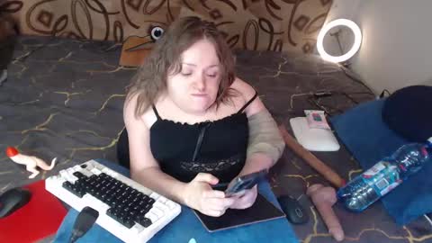 Snapshot of akindmodel chatting on 02.21.25 Natalie online show from 02.21.25