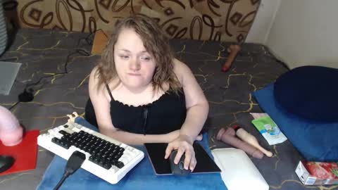 Snapshot of akindmodel chatting on 02.23.25 Natalie online show from 02.23.25