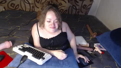 Snapshot of akindmodel chatting on 02.25.25 Natalie online show from 02.25.25