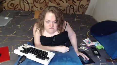 Snapshot of akindmodel chatting on 02.26.25 Natalie online show from 02.26.25