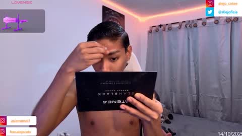 alejo_cute online show from 10.14.25