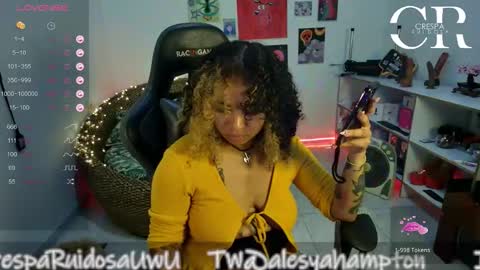 Snapshot of alesyahampton chatting on 02.13.26 Crespa Ruidosa online show from 02.13.26