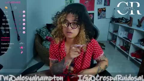 Snapshot of alesyahampton chatting on 02.20.26 Crespa Ruidosa online show from 02.20.26