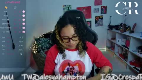 Snapshot of alesyahampton chatting on 02.24.26 Crespa Ruidosa online show from 02.24.26