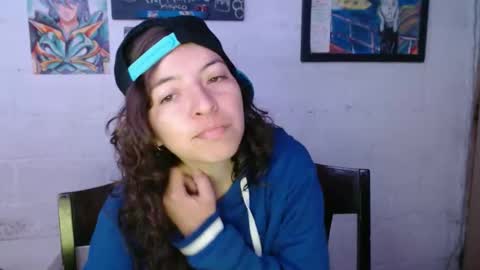 Snapshot of alexablu3 chatting on 10.02.25 Alexa Blu3 online show from 10.02.25