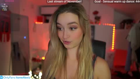 Alexis Texas online show from 11.30.25