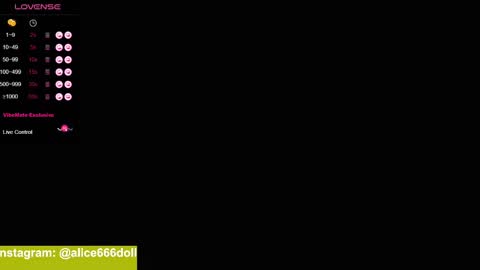 NEW ACCOUNT  ALICE  online show from 02.20.25