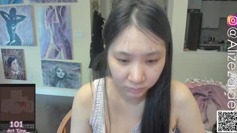 Alize Zaide online show from 12.19.24