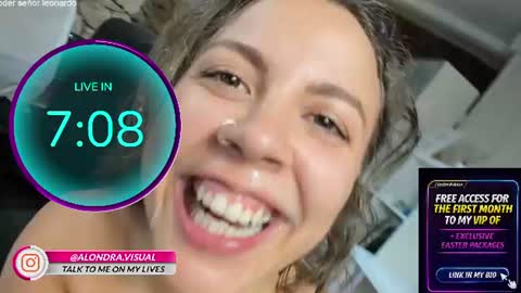 Snapshot of alondra_on_fire chatting on 06.27.26 Alondra Suarez online show from 06.27.26