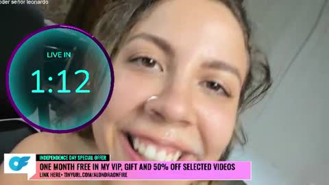 Snapshot of alondra_on_fire chatting on 07.04.26 Alondra Suarez online show from 07.04.26