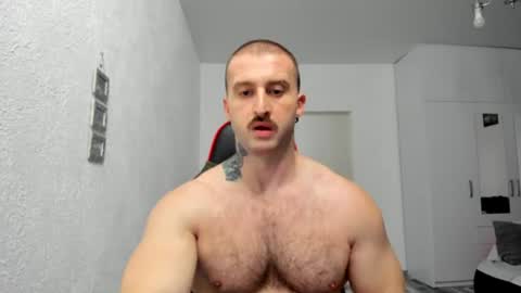 Snapshot of alpha_musclegod chatting on 07.13.26 MuscleGod online show from 07.13.26