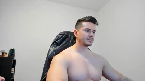 Snapshot of alphagodleatherking92 chatting on 12.28.24 LeatherMaster online show from 12.28.24