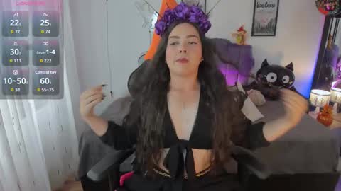 Snapshot of amaia_monet chatting on 10.31.25 Hi Im AmaiaHelp me reach 100 likes online show from 10.31.25