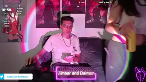 AMBAR AND DAIMON online show from 09.16.25