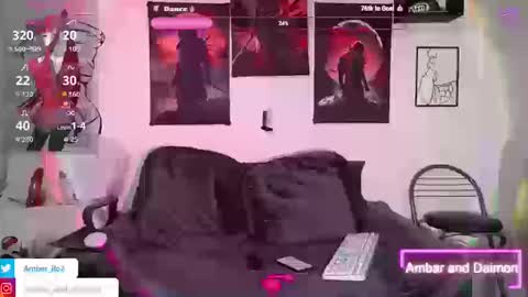 AMBAR AND DAIMON online show from 09.24.25