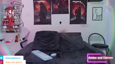 AMBAR AND DAIMON online show from 10.04.25