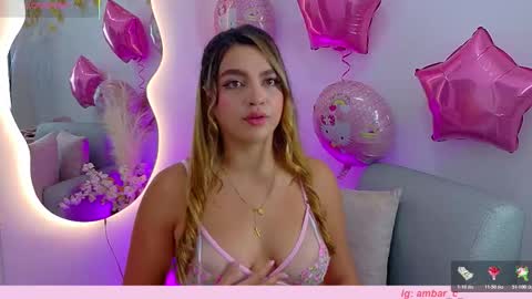 Snapshot of ambar_carterr chatting on 02.15.26 Ambar online show from 02.15.26