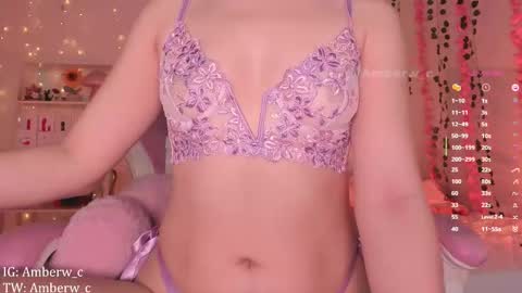 IG - TW Amberw c online show from 10.31.25