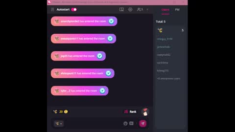 Snapshot of amirime chatting on 02.24.25 Aulani 3 online show from 02.24.25