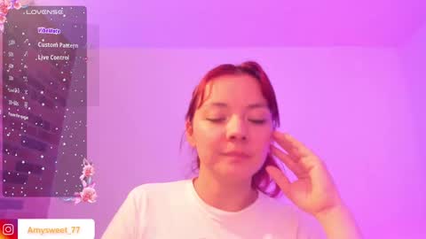 Snapshot of amysweet77 chatting on 10.24.25 Madi online show from 10.24.25