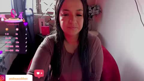 Snapshot of andreacohenz chatting on 09.17.25 andrea online show from 09.17.25