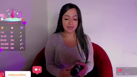 Snapshot of andreacohenz chatting on 10.01.25 andrea online show from 10.01.25