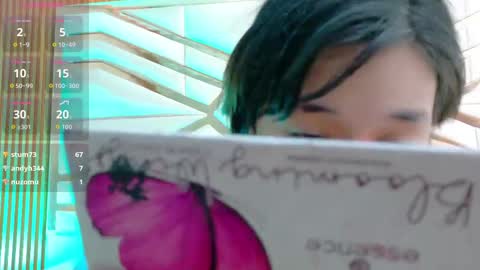 Snapshot of angelarumiee chatting on 10.11.25 Angela online show from 10.11.25