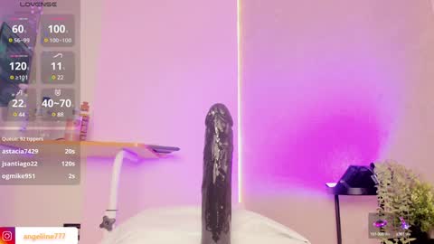 Snapshot of angeline777 chatting on 01.09.25 Angeline online show from 01.09.25