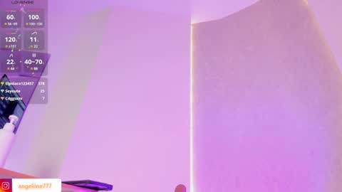 Snapshot of angeline777 chatting on 01.15.25 Angeline online show from 01.15.25