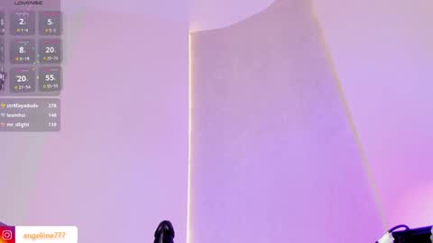 Snapshot of angeline777 chatting on 01.24.25 Angeline online show from 01.24.25