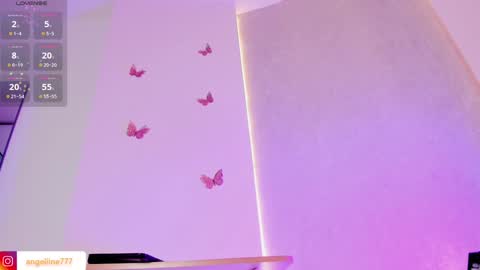 Snapshot of angeline777 chatting on 02.03.25 Angeline online show from 02.03.25