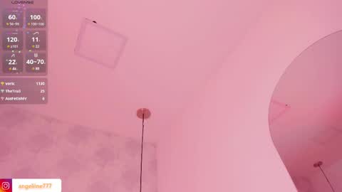 Snapshot of angeline777 chatting on 02.14.25 Angeline online show from 02.14.25