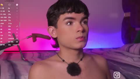 Snapshot of angelocute_ chatting on 10.31.25 Angelo I work from home this is my room online show from 10.31.25